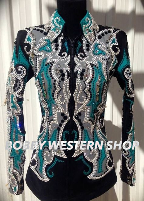 Western Pleasure Outfit, Showmanship Outfit, Rodeo Dress, Bling Jacket, Showmanship Jacket, Western Show Clothes, Western Show Shirts, Horse Show Clothes, Horse Dress