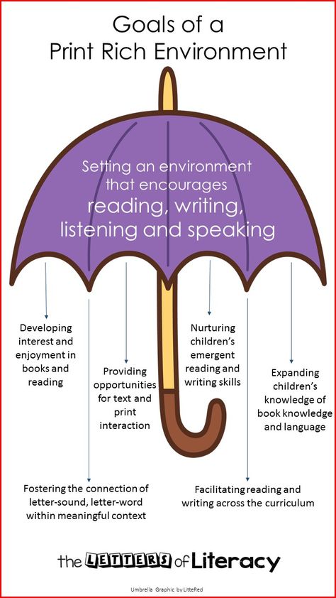 Are your children immersed in a print-rich environment? Great tips and thoughts on having a literacy rich classroom or home. Literacy Rich Classroom, Emergent Literacy, Environmental Print, Dramatic Play Area, Writing Area, Literacy And Numeracy, Literacy Lessons, Homeschool Programs, Phonological Awareness