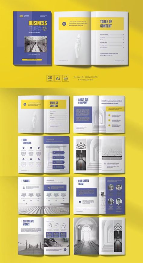 Profile Company Design, Company Profile Design Layout, Preface Design, Company Booklet, Company Brochure Design, Company Profile Design Templates, Company Profile Brochure, Ebook Template Design, Corporate Website Design