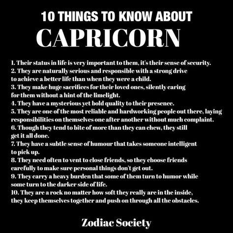 10 Things To Know About Capricorn About Capricorn, Sagittarius Traits, Sagittarius Astrology, Capricorn Love, Sagittarius Quotes, Aries Astrology, Capricorn Life, Capricorn Traits, Capricorn Sagittarius