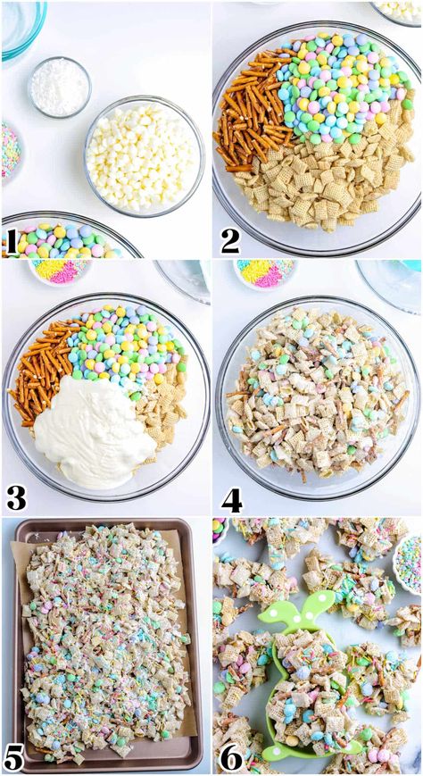 Looking for a simple and yummy snack? This Bunny Bait Snack Mix is a sweet holiday treat people of all ages love and enjoy. Bunny Mix Snack, Easter Mix Snack, Bunny Bait Recipe, Easter Bunny Bait, Bunny Bait, Weekly Dinner, Dinner This Week, Puppy Chow, Easter Dessert