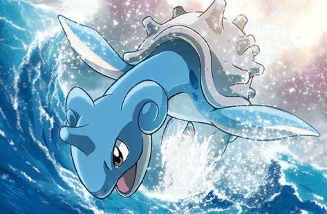 Lapras Tattoo, Lapras Art, Pokemon First Generation, Pokemon Lapras, Ice Pokemon, Pokémon Eevee, Dance With The Devil, Rain Dance, Pokemon Team