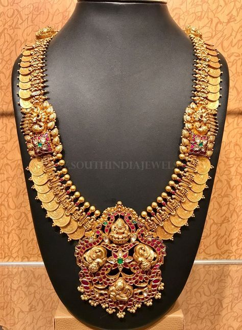 Temple Jewelry Necklace, Gold Temple Jewellery, Gold Jewels Design, Antique Gold Jewelry Indian, Gold Necklace Indian Bridal Jewelry, Jewelry Set Design, Antique Bridal Jewelry, Antique Jewelry Indian, Wedding Jewellery Collection