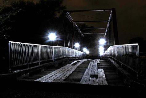 Old Altmans Bridge aka 'Goatmans Bridge'~ Black Goat, Denton Texas, Copper Canyon, In Cold Blood, Ghost Photos, Paranormal Investigation, Into The Water, The Paranormal, Haunted Places