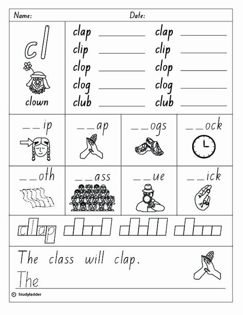 Blends Worksheets Kindergarten Free Blending Phonemes Worksheets Phonics Worksheet Blends Free Phonic Worksheet, Consonant Blends Worksheets, Ea Words, Phonics Worksheets Free, Blends Activities, Phonics Blends, Blends Worksheets, Phonics Free, Kindergarten Worksheets Free Printables