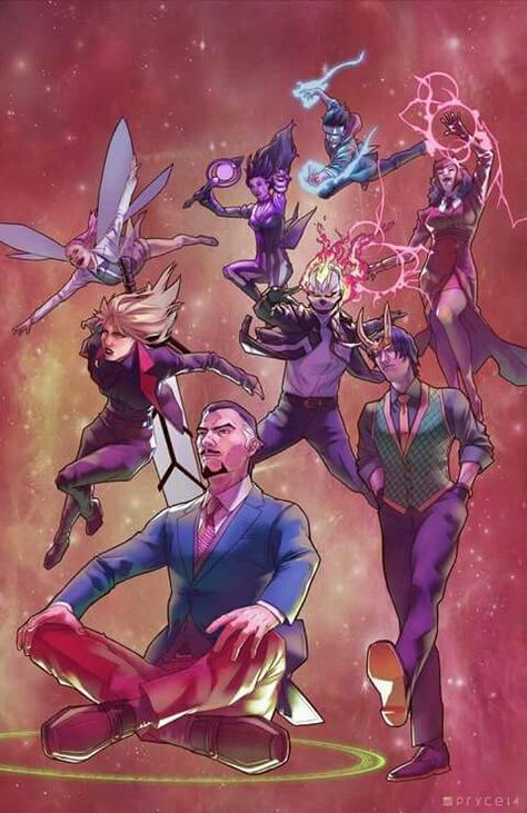 Dr Strange,Ghost Rider,Loki,Magik,Scarlet Witch and Etc Jamal Campbell, New Ghost Rider, Wiccan Marvel, Patrick Brown, Miss Hulk, New Defender, Arte Dc Comics, Bd Comics, Marvel Vs Dc