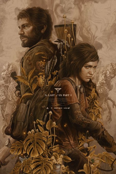 Edge Of The Universe, Apocalypse Aesthetic, Joel And Ellie, The Last Of Us2, Arte 8 Bits, Illustrator Art, Pop Culture Art, Gaming Wallpapers, Gig Posters