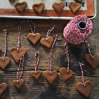 I make Christmas ornaments to give as gifts every year, and this year – spoiler alert, friends and family! – I’ll be making these cinnamon applesauce hearts. I love their sweet, rustic style; I love the smell of cinnamon and cloves;  and I really love how easy ... Cinnamon Ornaments, Mollie Makes, Smell Amazing, Christmas Ornaments Homemade, Noel Christmas, Heart Ornament, Candy Canes, Homemade Christmas, Christmas Inspiration