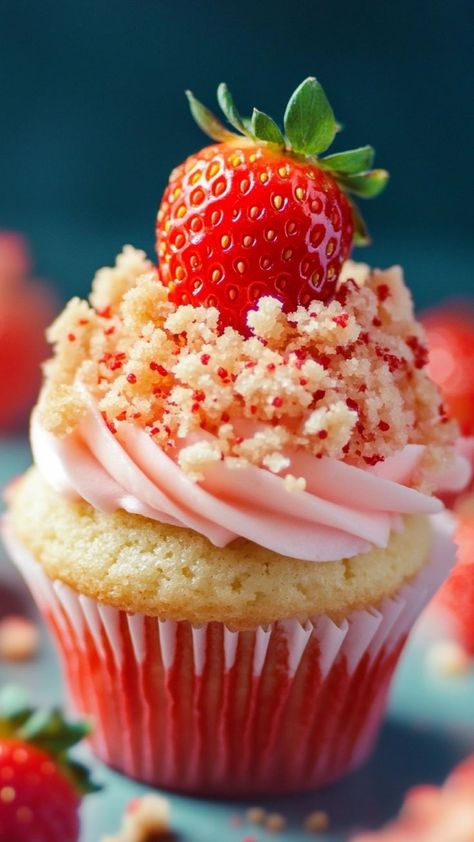 The cupcake upgrade you’ve been dreaming of! 🧁💖 Strawberry Crunch Cupcakes combine fruity sweetness and satisfying crunch for an unforgettable dessert. 🍓✨ #BerryBestCupcakes #SweetNostalgiaVibes #StrawberryCrunchMagic #BakingJoyfulTreats #DessertHappiness #CupcakeLoversDream #BerryPerfectDessert #SweetAndCrunchyGoodness #BerryTreatTime #CupcakeBliss Strawberry Crunch Desserts, Strawberry Crunch Cupcakes, Strawberry Pretzel Jello, Pretzel Jello, Strawberry Cheesecake Cupcakes, Room Surprise, Strawberry Crunch, Strawberry Pretzel, Baking Treats