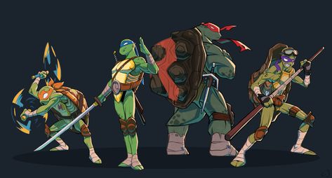 Tmnt Concept Art, Tmnt Redesign, Tmnt Design, Tmnt Idw, Tmnt Au, Ninga Turtles, Tmnt Characters, Teenage Mutant Ninja Turtles Artwork, Teenage Mutant Ninja Turtles Art