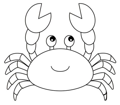 Crab Template, Crab Coloring Page, Shell Template, Cute Hermit Crab, Crab Hat, Crab Craft, Crab Crafts, Worksheet Kindergarten, Fish Template