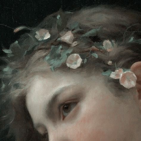 green. flowers. aesthetic. painting. Rennaissance Art, Fotografi Vintage, Classic Paintings, Arte Inspo, Old Paintings, Aesthetic Painting, Romantic Art, Ethereal Art, Classical Art