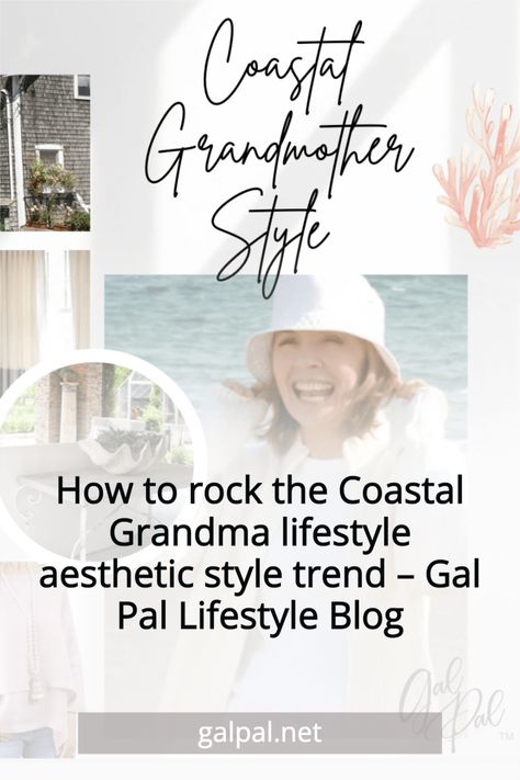 The well-known movie “Something’s Gotta Give” is used to describe the Coastal Grandmas aesthetic based on Diane Keaton’s character’s attire and lifestyle living in the memorable beach home. The fashion style is the effortless elegant casual attire. #coastalgrandmother #Coastalaesthetic #styletrends #fashiontrends #homedecor #homedesign #beachhome #coastaldesign Something’s Gotta Give Aesthetic, Grandma Lifestyle, Grandma Aesthetic, Celebrity Books, Beachy Colors, White Ginger Jars, Grandma Fashion, Coastal Grandmother, Diane Keaton