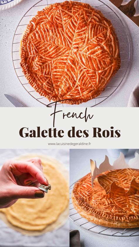 Gallete Des Rois, French Galette, Frangipane Cake, Kings Cake, Galette Des Rois Recipe, French Pastries Recipes, Pastries Recipes, French Baking, Rum Recipes