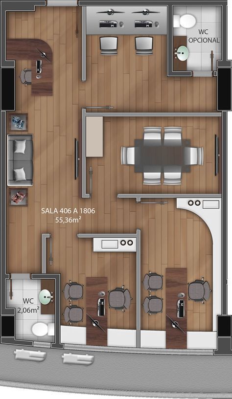 3 Desk Office Layout, Corporate Office Design Executive, Small Office Layout, Office Layout Plan, Law Office Design, Office Space Planning, Small Office Design Interior, Office Floor Plan, Small Office Design