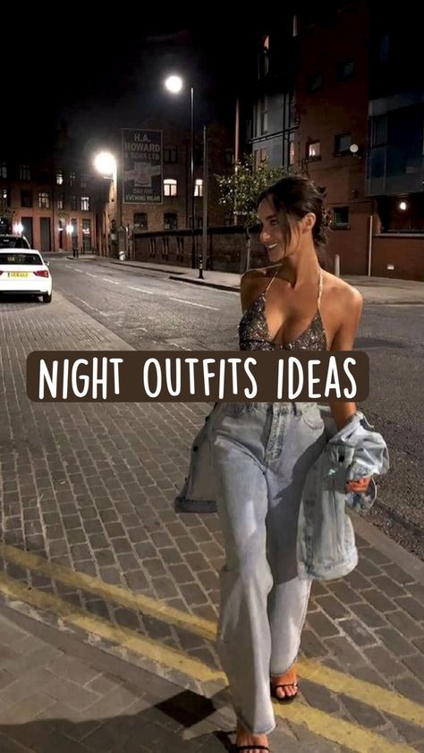 What do you want to see next? Outfits For Party Night Casual, Houseparty Outfits Casual, Outfits For Night Out Club Party Dresses, Outfit Ideas For Dinner Date Night Out, Outfits For Bar Night, Cinema Night Outfit, Bar Clothes Outfits Night, Outfits For Night Out Bar, Party Looks Outfits Night Casual