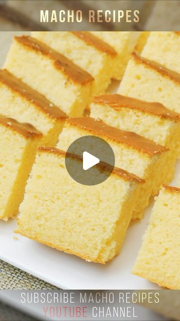 MACHO RECIPES on Instagram: "Super Soft & Moist Butter Cake Recipe | MASTERCLASS SECRETS
#buttercake #cakerecipe #easycakerecipe 
Enjoy your homemade buttery delight
Watch Recipe Video on Macho Recipes YouTube channel.

INGREDIENTS
All Purpose Flour - 250g
Baking Powder - 2 Tsp
Milk Powder - 2 Tbsp
Milk - 1/4 Cup
Eggs whites - Separated from 250g of whole eggs (without shells) approx 6 small eggs
Butter Or Margarine - 250g
Sugar - 250g
Egg Yolks - Separated from 250g of whole eggs (without shells) approx 6 small eggs
Vanilla Extract - 2 Tsp

#machorecipes #buttercake #baking #cake #cakemaking #masterclass #bakingclass #recipe" Vanilla Cake Recipe Videos, Moist Butter Cake Recipe, Cake Without Butter, Moist Butter Cake, Cakes Without Butter, Ooey Gooey Bars, Gooey Bars, Butter Cake Recipe, Festive Cookies