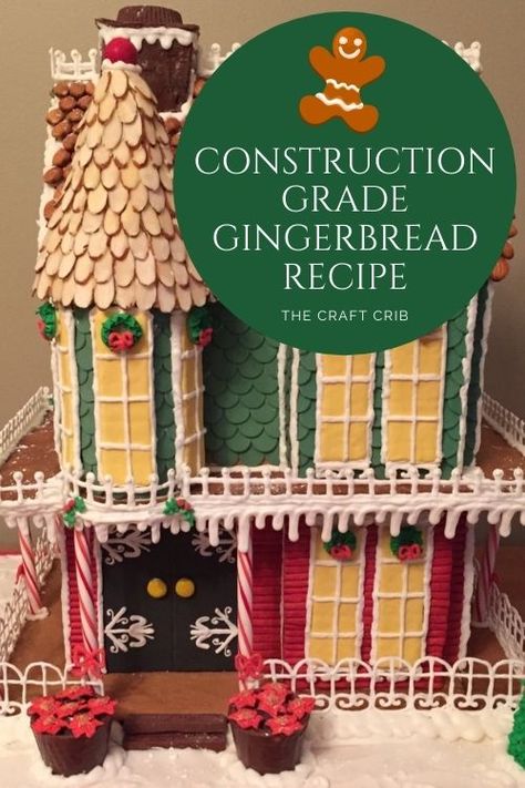 Structural Gingerbread Recipe, Construction Grade Gingerbread, Construction Grade Gingerbread Recipe, Construction Gingerbread Recipe, Gingerbread House Construction, Gingerbread Contest, Making Gingerbread Houses, Gingerbread Reindeer, Gingerbread House Recipe