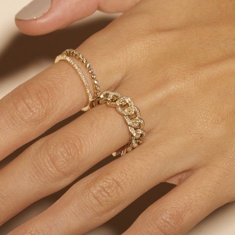 Rings Aesthetic, Pave Diamond Jewelry, Gold Snake Chain, Black Diamond Engagement, Engagement Ring Rose Gold, Black Diamond Ring Engagement, Dope Jewelry, Diy Schmuck, Jewelry Inspo