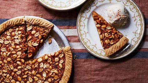 Peanut Pie Recipe, Peanut Pie, Chess Pie, Thanksgiving Pies, Pie Tart, Pies & Tarts, Tart Recipes, Wakefield, Martha Stewart