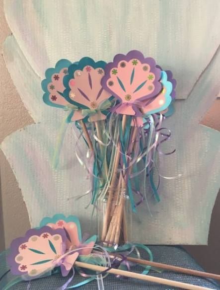 ♥ Rustic Wedding Decor Diy, Decorations Flowers, Diy Wedding On A Budget, Mermaid Birthday Party Decorations, Mermaid Theme Birthday Party, White Tissue Paper, Anniversaire Diy, Ariel Birthday, Rustic Wedding Decorations