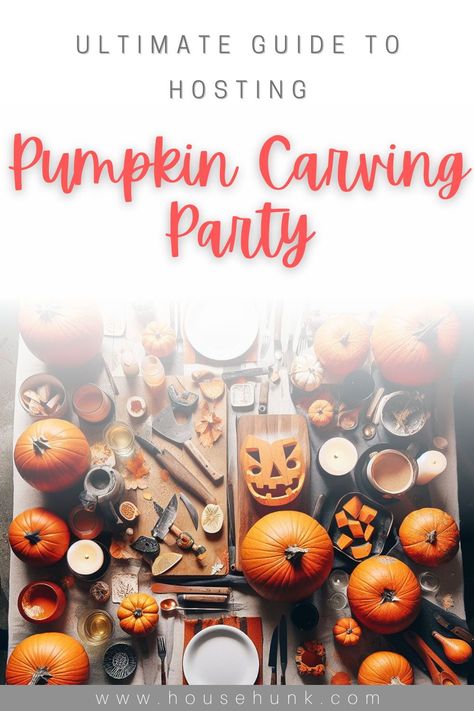 Pumpkin Carving Contest Rules, Pumpkin Carving Birthday Party, Adult Pumpkin Carving Party, Pumpkin Carving Party Ideas For Adults, Pumpkin Carving Party Food, Pumpkin Carving Station, Pumpkin Carving Party Ideas, How To Carve Pumpkins, Pumpkin Etching