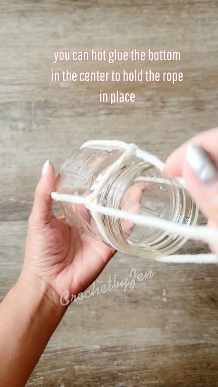 How To Tie A Jar To Hang, How To Hang A Jar With Twine, How To Tie Rope Around Mason Jar, Hanging Mason Jars With Twine, How To Tie Twine Around Mason Jar To Hang, Hang Mason Jars With Twine, Diy Wire Handle For Mason Jar, Hanging Jars, Mason Jar Diy