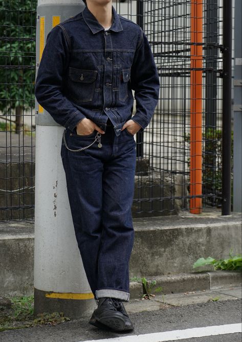 Raw Denim Outfit, Winter 23, Raw Denim, Mens Style, Denim Outfit, Men Clothing, Denim Fashion, Denim Pants, Streetwear Fashion