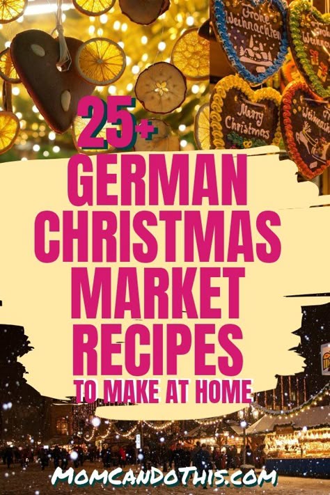 German Christmas Traditions, German Christmas Food, German Food Authentic, European Kitchen, Christmas In Germany, Recipes To Make At Home, German Baking, Diy Food Gifts, German Christmas Markets