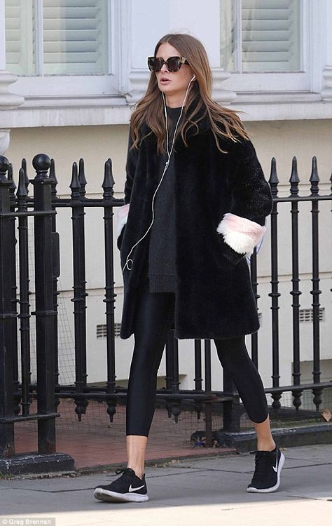 Turning a blind eye: Millie Mackintosh was seen taking a low-key walk through London on Tuesday, following Professor Green's cryptic posts Millie Mackintosh Style, Millie Mackintosh, Sporty Outfit, Dramatic Classic, Hand Weights, Made In Chelsea, Side Plank, Strong Core, Black Outfits