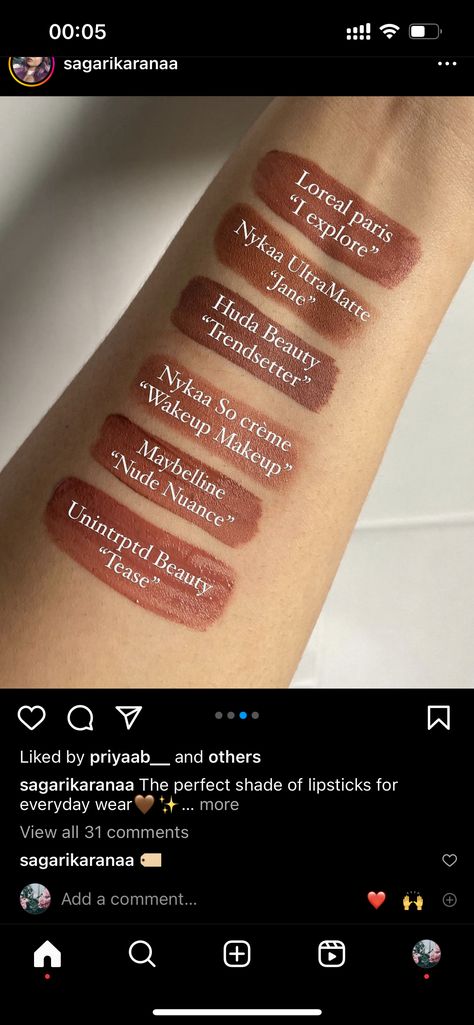 Maybelline Nude Nuance, Makeup Tut, Lipstick Shades, Loreal Paris, Beauty Secrets, Huda Beauty, Trend Setter, Maybelline, Makeup