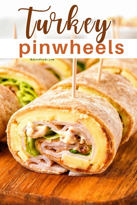 Filling Appetizers For Party, Meal Prepping For The Week, Healthy Wrap, Turkey Pinwheels, Turkey Appetizers, Pool Snacks, Chicken Pinwheels, Pinwheel Sandwiches, Make Ahead Appetizers