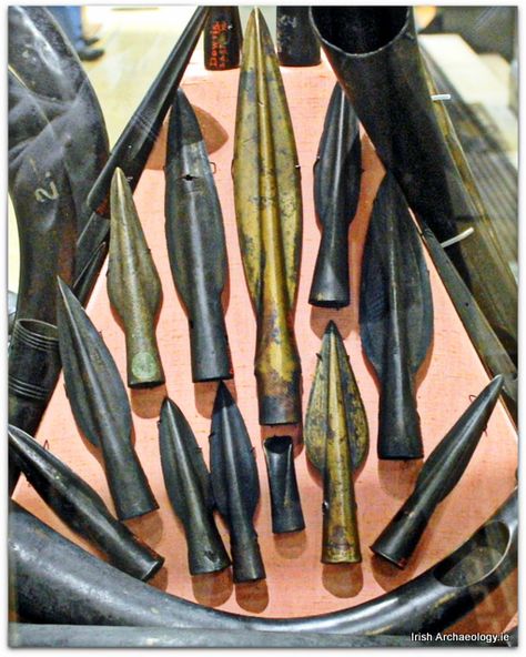 Bronze Age spears from Ireland Ancient Ireland, Ancient Celts, Archaeological Discoveries, Prehistoric Art, Irish History, Celtic Art, Iron Age, Free Activities, Bronze Age