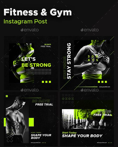 Gym Branding Design, Sports Brochure, Fitness Moodboard, Gym Posts, Gym Advertising, Gym Social Media, Gym Branding, Desain Ux, Fitness Social Media