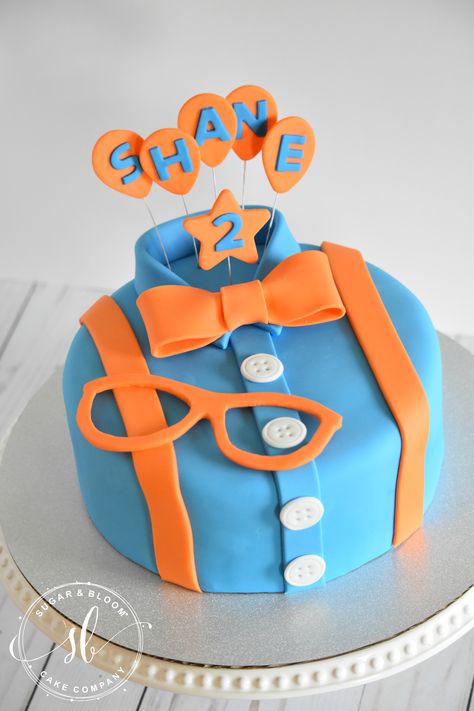 Blippi Birthday cake Blippi Birthday Party Ideas, Blippi Birthday Party, Second Birthday Cakes, 2nd Birthday Party For Boys, Boy Birthday Party Themes, 3rd Birthday Cakes, 2nd Birthday Party Themes, Food Party, Boy Birthday Cake