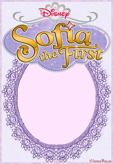 Sofia the First Free Online Invitation Templates | Invitation World Sophia The First Invitation Template, Sofia The First Invitation Template Free Printable, Sofia The First Background Invitations, Sofia The First Background, Sofia The First Invitation Template, Sofia Birthday Invitation, Sofia The First Invitation, Princess Sofia Invitations, Cowboy Birthday Party Invitations