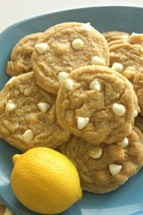 Lemon Cheesecake Cookies on SixSistersStuff Lemon Cheesecake Pudding, Cheesecake Pudding Cookies, Lemon Cheesecake Cookies, Fajita Soup Recipe, Cheesecake Lemon, Fajita Soup, Chicken Fajita Soup, Lemon Dessert, Six Sisters Stuff