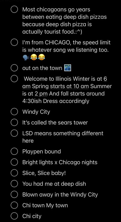 Insta Captions For Chicago, Chicago Ig Captions, Chicago Captions Instagram, City Instagram Captions, Chicago Quotes, Lit Captions, Chicago Pictures, Chicago Outfit, Chicago At Night