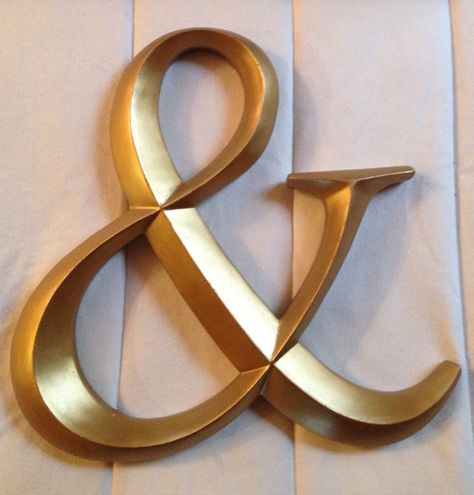 Large wall letters, Ampersand, Large gold letter, Initials, Wedding momogram, Any color/letter by LyricalExpressions on Etsy https://www.etsy.com/listing/258997253/large-wall-letters-ampersand-large-gold Gold Picture Wall, Black Gold Bedroom, Wall Letter, Gold Wall Decor, Wall Letters, Black Gold Jewelry, Gold Bedroom, Picture Letters, Angel Wing Earrings