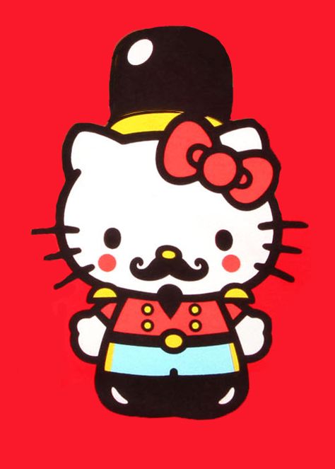 If Hello Kitty can make a mustache look good, we can do it too! #movember support #menshealth #mosistas The Nutcracker Prince, Movember Mustache, Nutcracker Prince, Christmas Hello Kitty, Hello Kitty Sweatshirt, Hello Kitty Dress, Hello Kitty Wallpapers, Charmmy Kitty, Hello Kitty Images