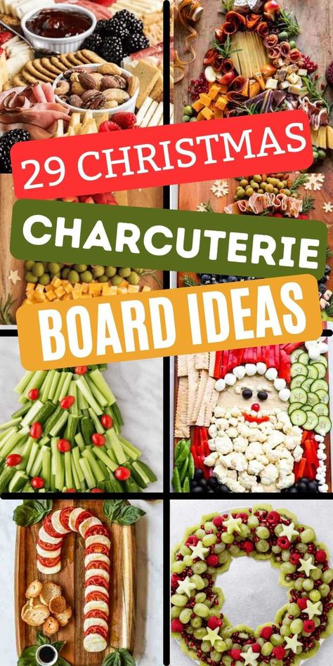 Christmas Charcuterie Board Ideas, Christmas Charcuterie Boards, Simple Charcuterie, Christmas Charcuterie Board, Charcuterie Board Meats, Holiday Boards, Christmas Charcuterie, Christmas Cheese, Charcuterie Ideas