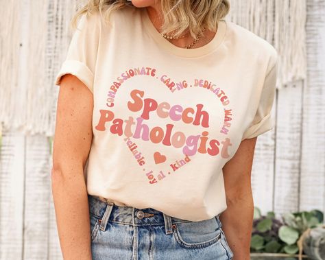 Pta Shirts, Physical Therapist Assistant, Slp Shirts, Pediatric Physical Therapy, Speech Pathologist, Special Needs Mom, College Tees, Message Positif, Cute Nurse