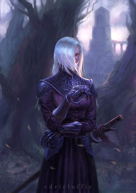 Yuria Of Londor, Jhin League Of Legends, Dark Fantasy Artwork, Souls Art, Dark Souls 3, Dark Souls Art, From Software, Female Knight, 다크 판타지