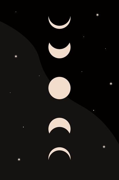 Moon Iconography, Moon Illustration Art, Equinox Party, Moon Graphic Design, Moon Pattern Design, Ios Customization, Minimalist T Shirt, Moon God, Witch Symbols