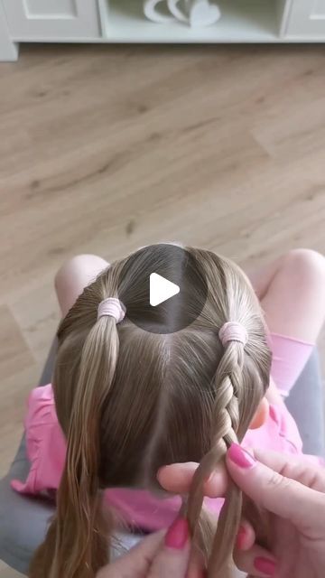 Daily Hair Tutorials 💇‍♀️ on Instagram: "Beautiful hair tutorials for you 😍🥰 (By @the_follin_tribe_hair ) 💕 Follow us to get more hair style ideas  and learn simple beautiful hair styles 💓 . . #hairstyleideas #videohair #braidtutorial #hairtutorialvideo #hairvideotutorial #hairstyletutorial #braidoftheday #braidsofinstagram #hairglamvideos #tutorialhairdo #hairvideoshow #naturalhairtutorial #tutorialhair #cutehairstyles #marcbeauty #tutorialvideo #braidinglife #hairofinstgram #braidinspo #hairdecoration #hairstylevideo  #longhairstyles #hairspo" Quick And Easy Kids Hairstyles, Kids Hairdos Easy, How To Braid Toddler Hair, Quick Easy Kids Hairstyles, Easy Children Hairstyles, Cute Easy Simple Hairstyles, Hairstyles For Toddlers With Curly Hair, Simple Hair Styles For Girls Easy, Katie Hairstyles