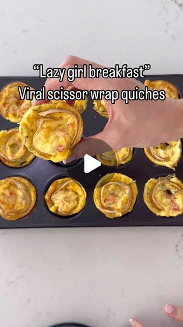 Leanne Ward - Nutrition Expert on Instagram: "I saw these go viral on Facebook and being a dietitian who specialises in helping busy woman achieve sustainable fat loss, I just had to share them with you guys but put my healthier dietitian spin on them. 

All you need is a wholegrain wrap, eggs, veggies of your choice and cheese.

They are the perfect meal prep breakfast option, high protein snack choice or quick lunch on the go. I made 12 and ate them over a few days (store them well in an air tight container and they will last about 3 days in the fridge). You can heat them up or eat them cold. 

These are perfectly balanced with protein, carbs and healthy fats and are a must make to fuel you all morning long. 

Below are my favourite flavour combos for these mini wrap quiches:
- Eggs, che Lunch On The Go, High Protein Snack, Prep Breakfast, Cheese Tomato, Protein Snack, Busy Woman, Quick Lunch, Mini Wrap, Lunch To Go