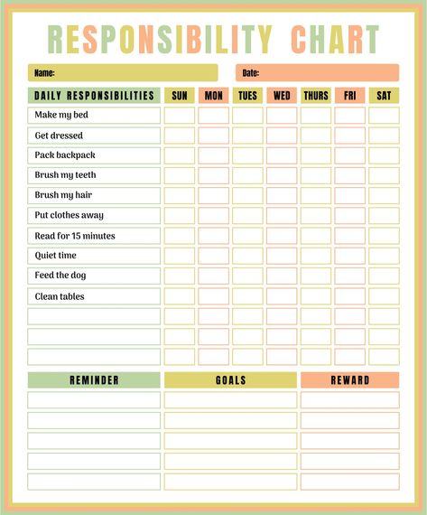 Teen Chores List, Chore Chart For Kids Age 8, Chore Chart For Kids Age 10, Weekly Chore Chart Kids Printable, Editable Chore Chart Free, Chore Chart Kids Printable Free, Printable Chore Charts For Kids Free, Free Chore Chart Printables Templates, Blank Chore Chart Printables