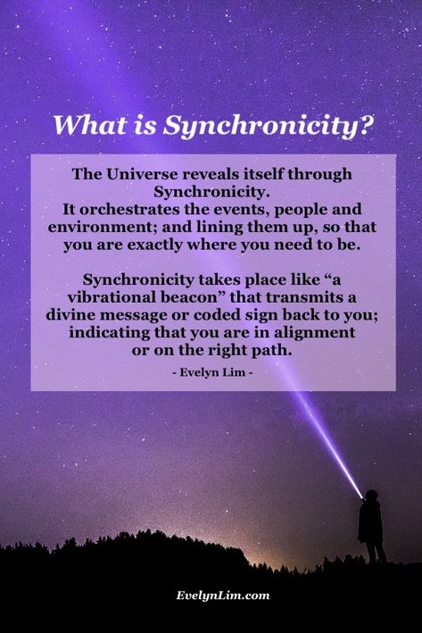 Synchronicity Meaning: Message from the Universe - Abundance Coach for Women in Business | Evelyn Lim Synchronicity Meaning, Quotes From The Universe, Messages From The Universe, Science Barbie, What Is Synchronicity, Synchronicity Quotes, Life Path Number 6, Universe Abundance, Message From Universe