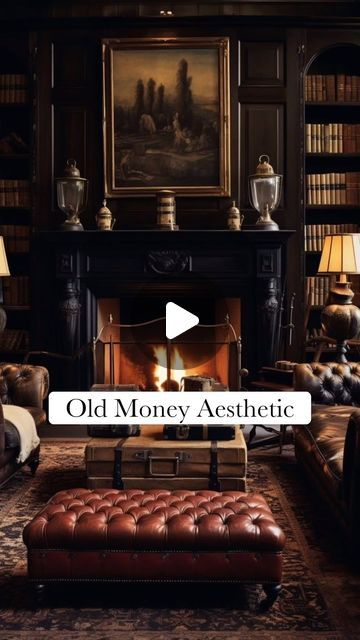 @interorganization on Instagram: "The old money aesthetic hits differently 👀  #vintageinteriors #vintageinterior #oldmoney #oldmoneyaesthetic #sophisticatedinteriors #elegant #elegantinteriors #interiordesignideas #interiordesign" Old Money Aesthetic House, Old Money Decor, Old Money Living Room, Old Money Home Decor, Old Money Interior Design, Classy Goth, The Old Money Aesthetic, Old Money House, Dollhouse Ideas