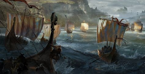 Related image For Honor Viking, Viking Wallpaper, Viking Ships, Norse Myth, Viking Ship, Viking History, Viking Art, Norse Vikings, For Honor